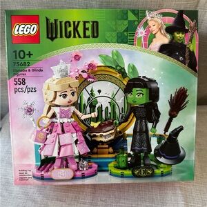 LEGO Wicked Elphaba & Glinda Figures Building Toys 558 PCS - Wicked Toys